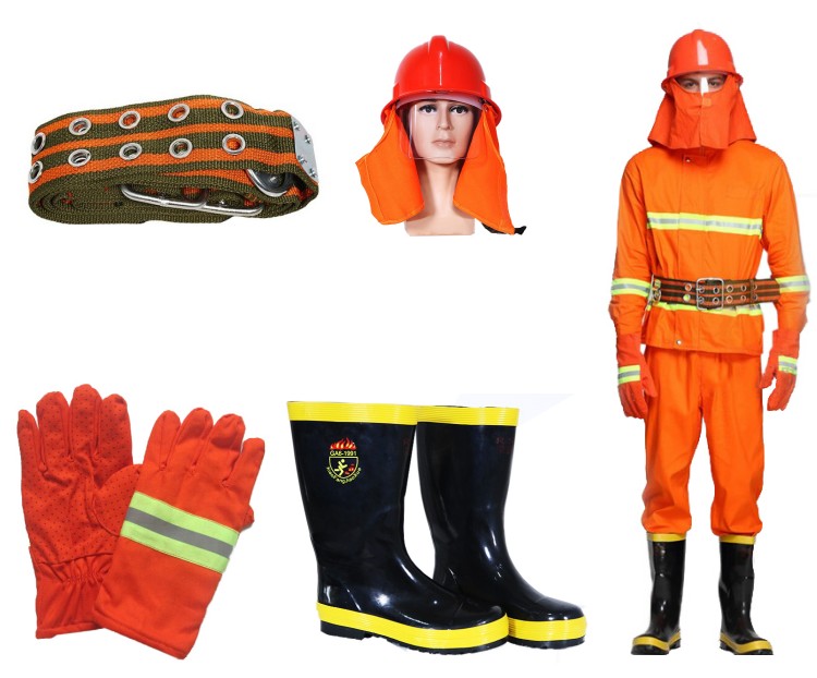 97款消防員滅火防護(hù)服五件套 全方位防護(hù)的可靠裝備